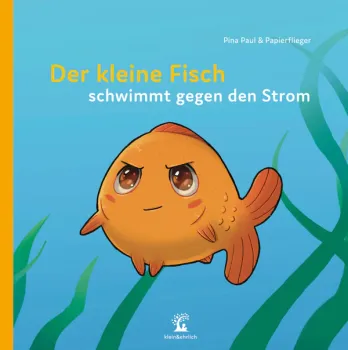 Der kleine Fisch schwimmt gegen den Strom_01